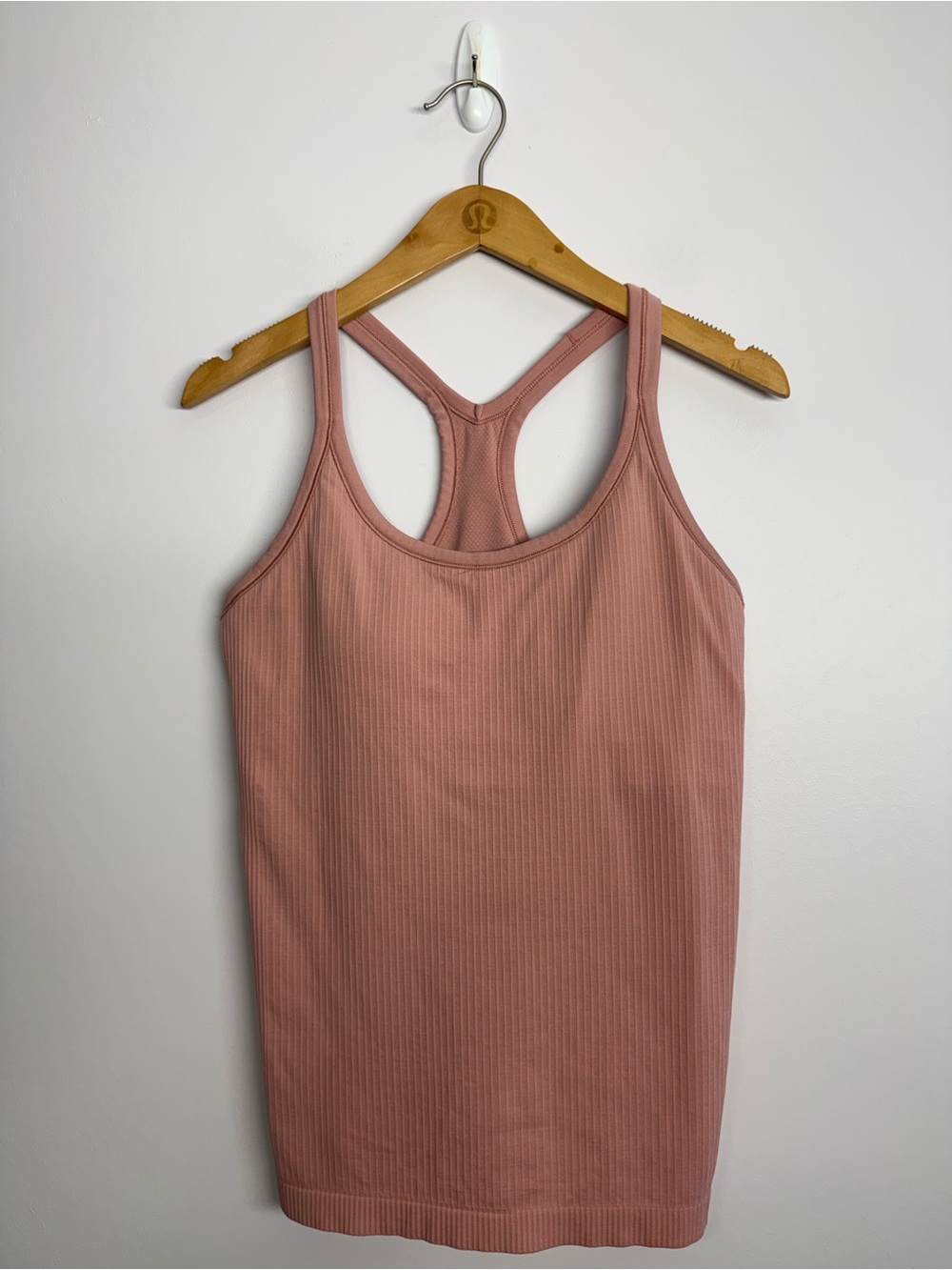 Lululemon Ebb To Street Tank *Light Support For B/C Cup Pink Puff Sz 10